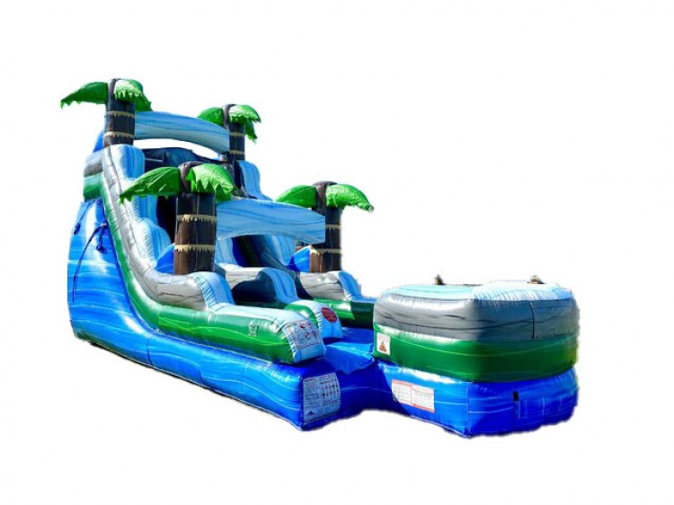 Palm Trees 15' Slide